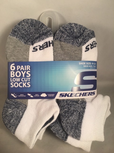 skechers boys socks