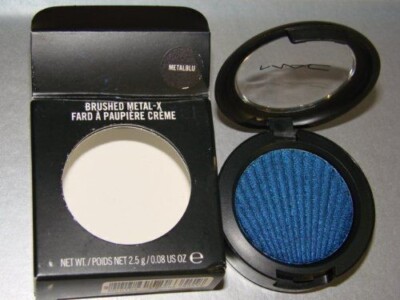 MAC Brushed Metal-X Lidschatten METAL BLU 2,5g - Neu Verpackt RAR