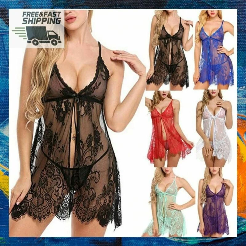 Vestido de dormir sexy hot sale