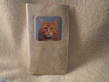 Vintage Morris 9 Lives Notepad Holder