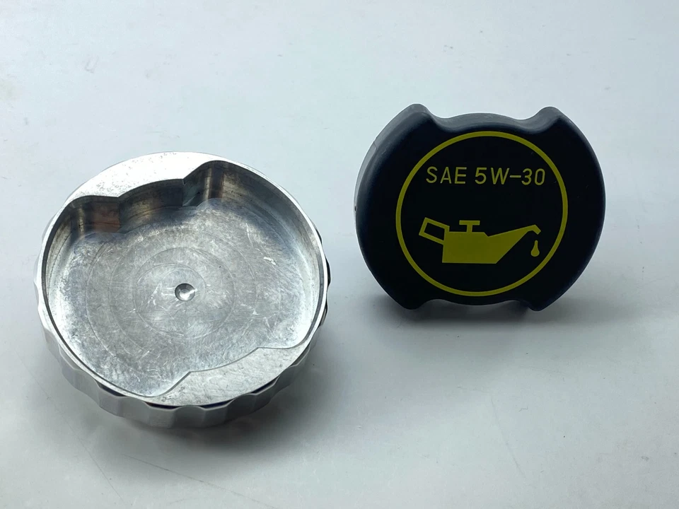 Подходит для Ford Mustang 1979-2017 годов выпуска 5,0 годов выпуска крышка масляная в нормандском стиле прессовая посадка - зеркальная полировка - Изображение 2 из 3