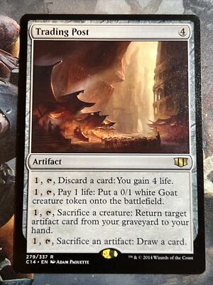 1x Trading Post Commander 2014 LP MTG Magic The Gathering x1 MKE