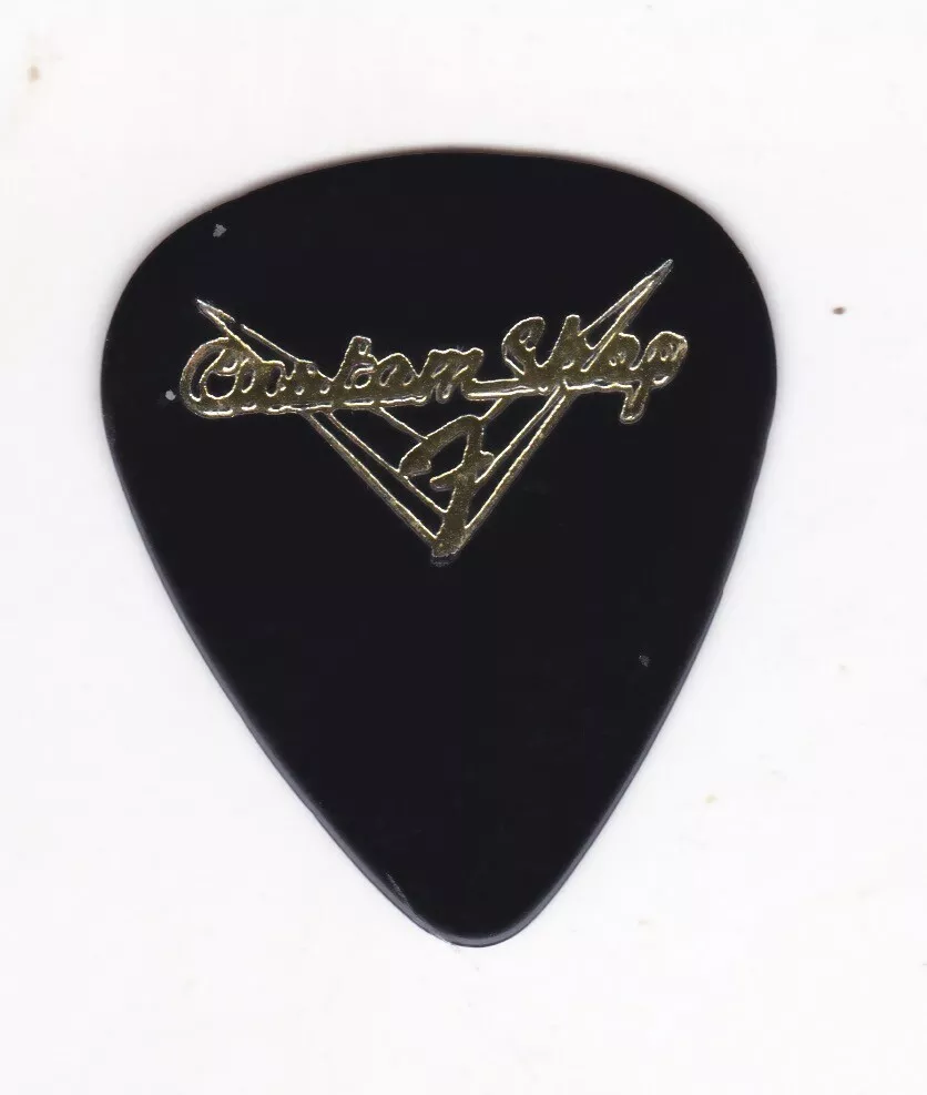 FENDER CUSTOM SHOP PROMOTIONAL GUITAR PICK HOT STAMP FOIL LOGO eBay