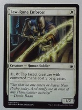 Law-Rune Enforcer *Common* Magic MtG x1 War of the Spark