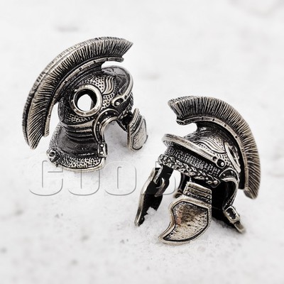 CooB Paracord Bead Beads Charm LEGIONNAIRE HELMET for Lanyard KeyChain Bracelet