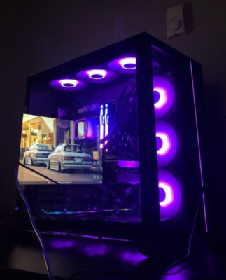 used custom gaming pc desktop, 