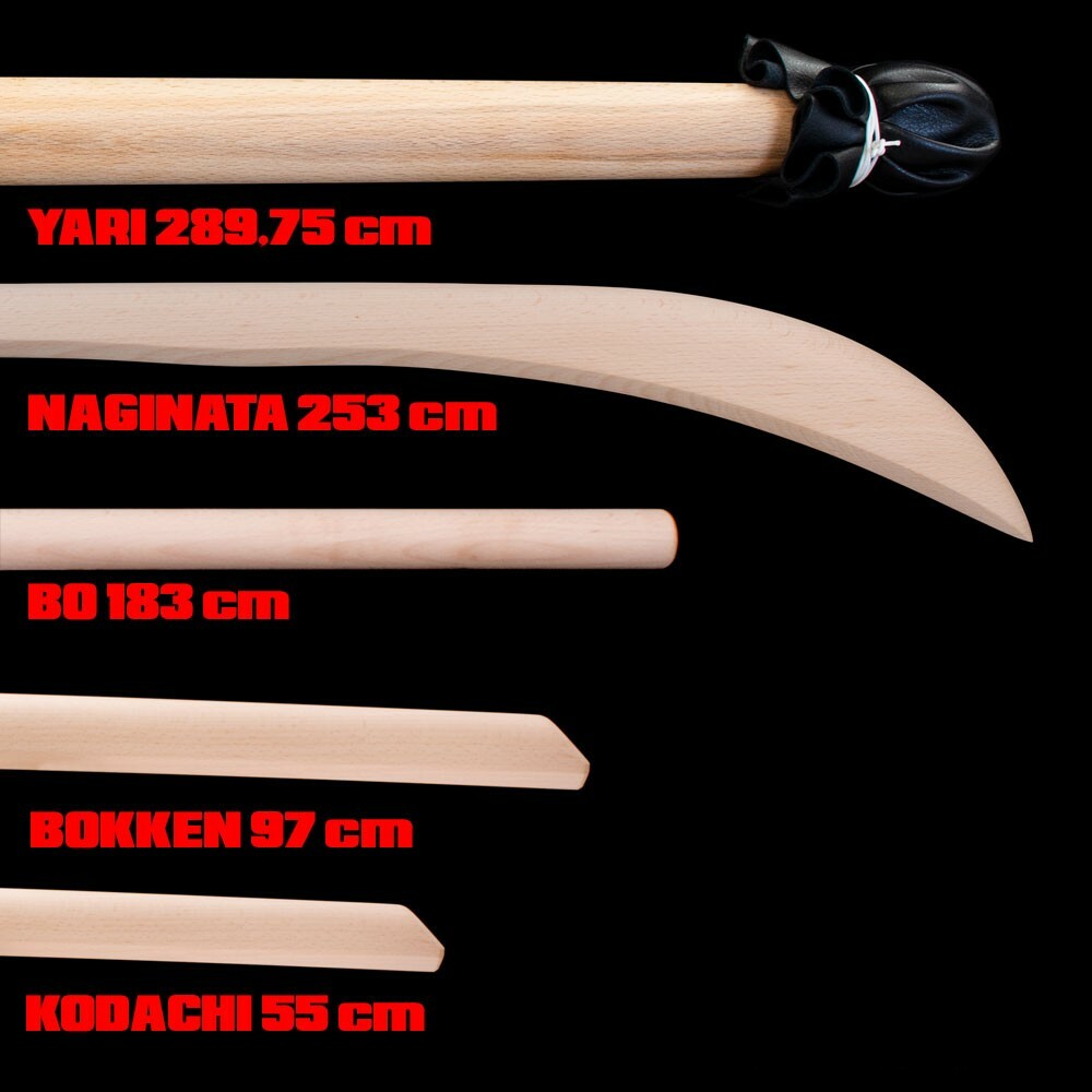 Katana Legno Allenamento Bastone Per Arti Marziali In Quercia Rossa - Shoto Mihawk Sword