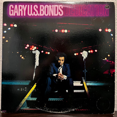 GARY US BONDS - Dedication (Springsteen & E St Band) - 12'' Vinyl Record LP - EX