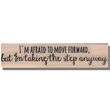 Rubber Stamp, Move Forward, Words,Life Saying,Inspiration,Phrase,Media, Art,Word