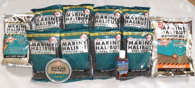 Dynamite Baits Marine Halibut Range, Groundbait, Method Mix, Pellets, Paste 