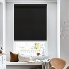Changshade CUSTOM Blackout Cordless Roll-up Blinds Roller Shades Window Blinds