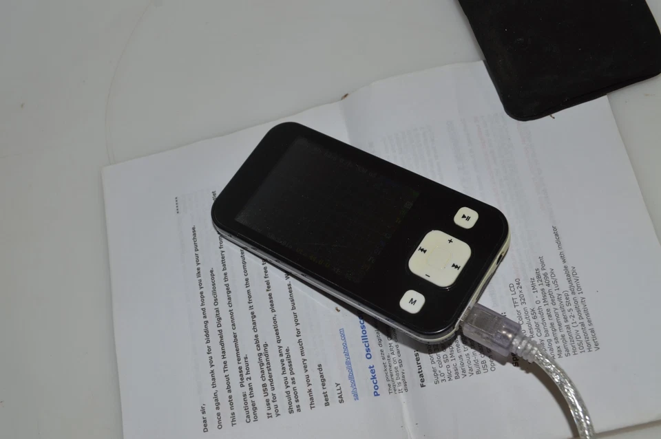 JM ARM CORTEX POCKET OSCILLOSCOPE W/TFT 320X240 65K COLOR LCD DISPLAY (BNJ74) - Image 2 of 4