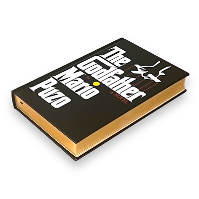 THE GODFATHER by Mario Puzo Deluxe Bonded Leather Collectible Gift