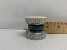 Mid Century White Round Knife Blade Sharpener Advertising Longview Wa A020