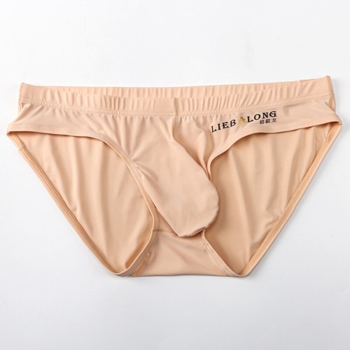 Mens Ice Silk Briefs Sexy Low Waist Bikini Panties Pouch Breathable Underwear﹜ - Picture 12 of 30
