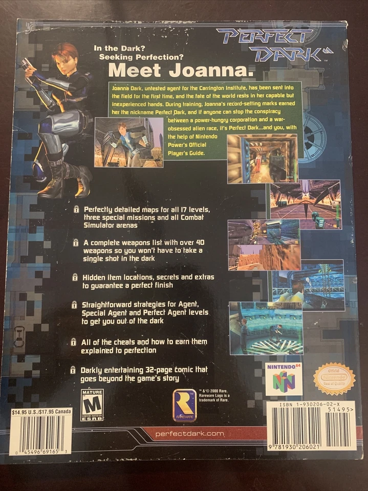 Official Nintendo Power Perfect Dark Player's Guide by Nintendo of America Staff - Image 2 of 2