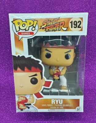 FUNKO POP GAMES STREET FIGHTER #192 RYU (SPECIAL ATTACK) VAULTED