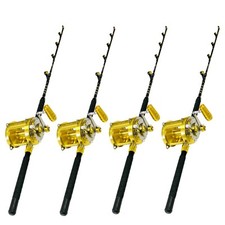 EatMyTackle Blue Marlin Tournament Edition Saltwater Trolling Rod - 5'6" Fast Action Carbon Fiber 11 thumbnail image