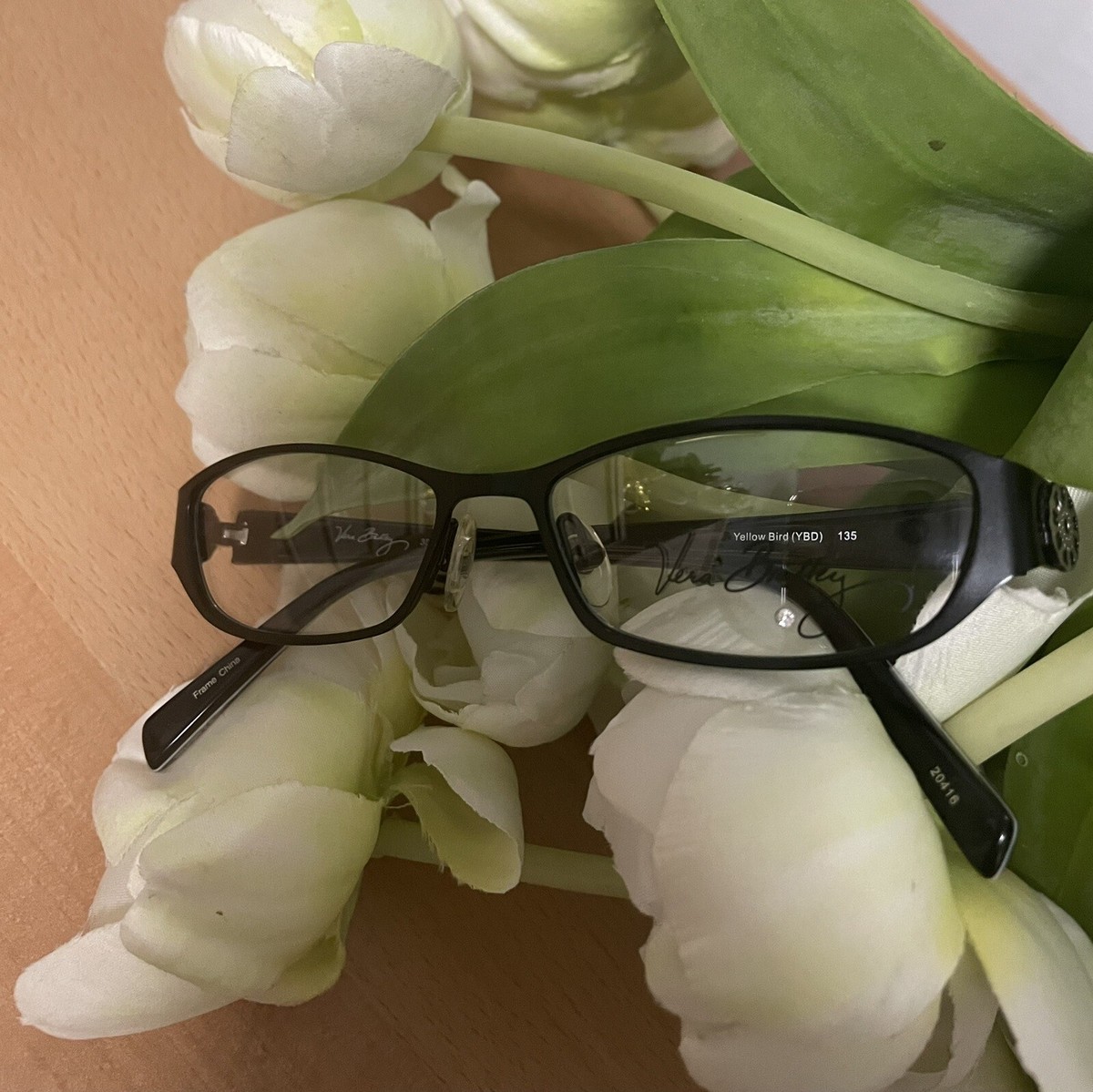 Vera Bradley Yellow Bird Prescription Eyeglasses Vera Bradley Eyeglasses Frame Yellow Bird 3027. Rectangular  main image 3