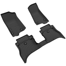 Floor Mats Cargo Liners For 2021-2026 Jeep Wrangler 4xe 3d Tpe Black All Weather