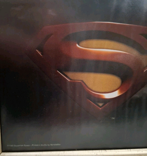 TOLLES VINTAGE GIANT SUPERMAN SPACE GERAHMTES POSTER VON MONDIALMIX - Bild 8 von 11