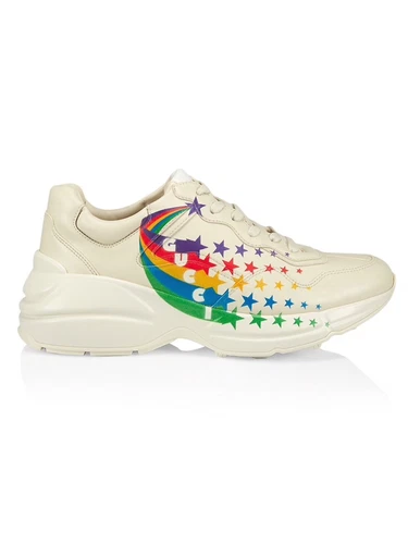 Gucci Rhython Evolution Sneaker Rainbow Shooting Stars CLEARANCE PRICE