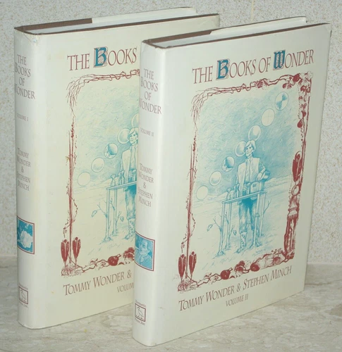 MAGIC: The Books of Wonder ~ Tommy W + 2DVDs  Visions of W ~ V 1 & 2 ~ FREEPOST