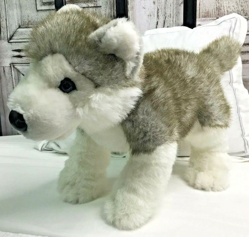 Build a Bear Siberian Husky Dog Plush 