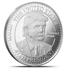 2024 Donald Trump, 47th President  1 Oz .999 Fine Silver Round in Capsule