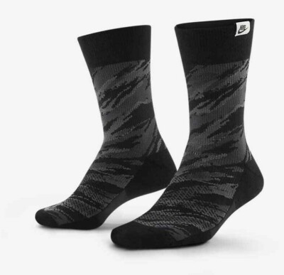 nike camo crew socks