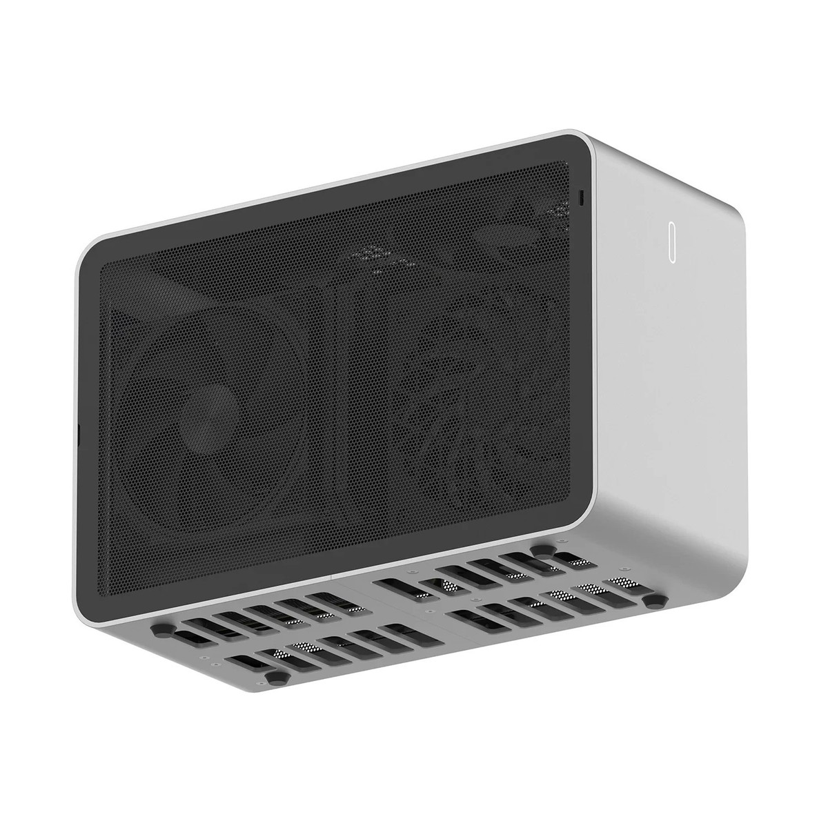COOJ SF3 8.9L A4 Structure Aluminum Alloy ITX Case - Silver - Same