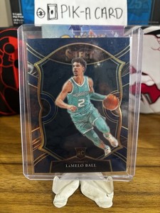 2020-21 Select LaMelo Ball Concourse Blue Rookie Card RC #63 Hornets