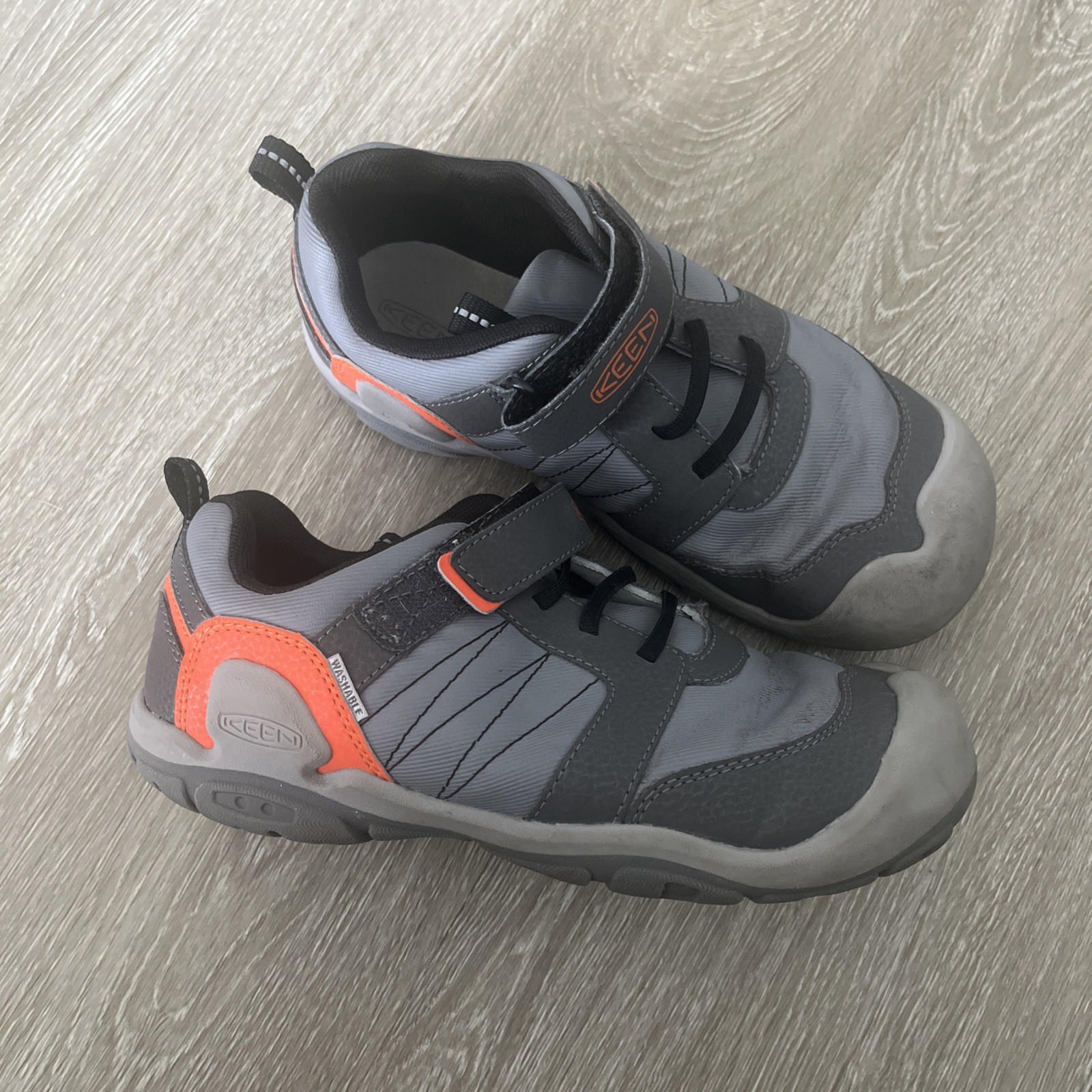 Sneaker Keen Youth Knotch Peak grigio sicurezza arancione taglia 4 EU 36