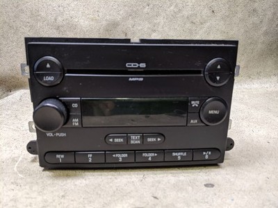Stereo Radio Receiver AM FM CD 6 Disc SIRIUS MP3 Fits 2007 FORD EXPLORER eab2k