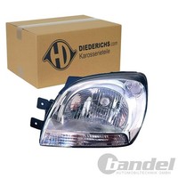 Diederichs Halogen Scheinwerfer Chrom Rechts Passend FüR KIA Sportage | 6521882