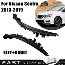 Pair Wiper Cowl Extension Trim For 2013-19 Nissan Sentra 66894-3SG0A 66895-3SG0A