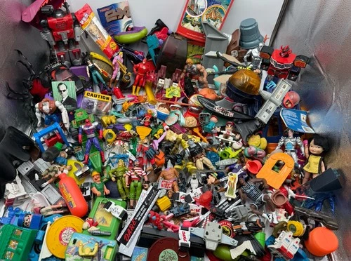 Vintage 1980/90s Toys mixed lot Parts Accessory Weapon HUGE 100s MOTU &MORE WOW!