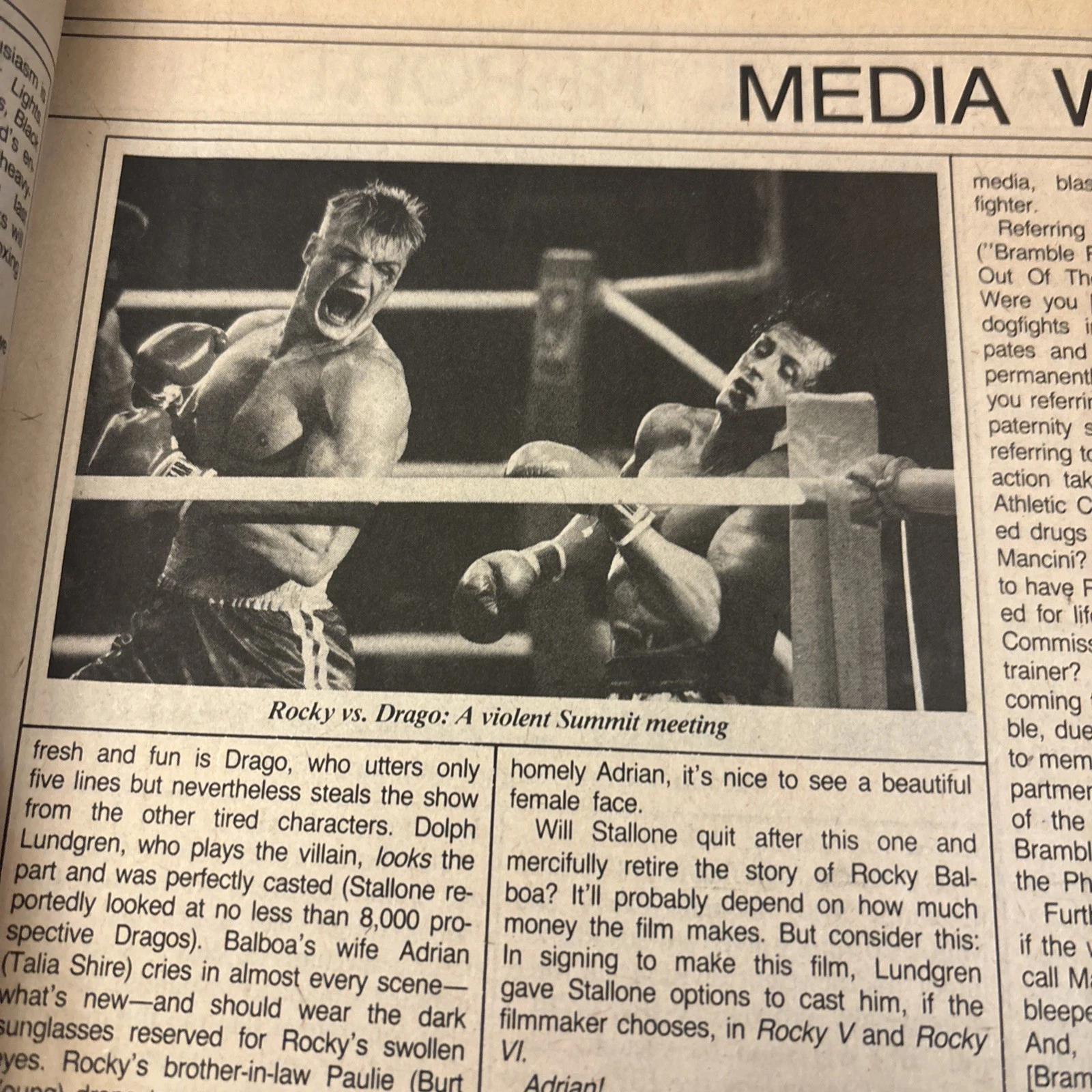 KO Boxing Magazine April 1986 Donald Curry Cover No Label - Picture 3 of 18