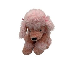 Mary Meyer Sweet Rascals Pink Shaggy Poodle Dog Plush Toy Small Soft