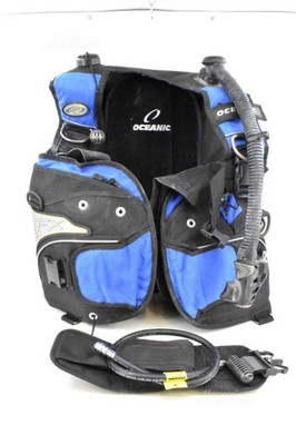 Tauchweste Ocean Pro Fx Blau Schwarz Gr. L Herren