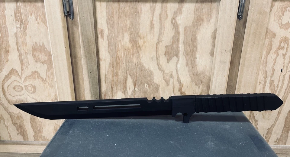 Réplica de espada Kaiju Nº 8 Soshina Hoshiro sin pintar utilería con disfraces Foto 2 de 2