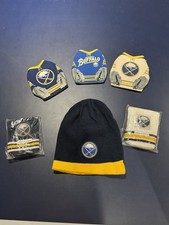 Buffalo Sabres Beer Koozie and Hat Set Labatt