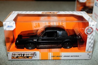 Jada Bigtime Muscle ''Blackbird'' 1987 Buick Grand National 1:24 Scale NEW!