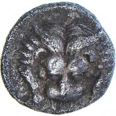[#1176674] Coin, Caria, Hemiobol, ca. 420-390 BC, Mylasa, AU, Sil, ver