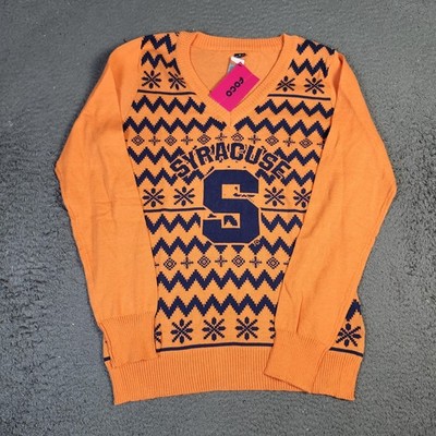 Syracuse Orange Sweater Mens Medium Orange NCAA College Basketball FOCO