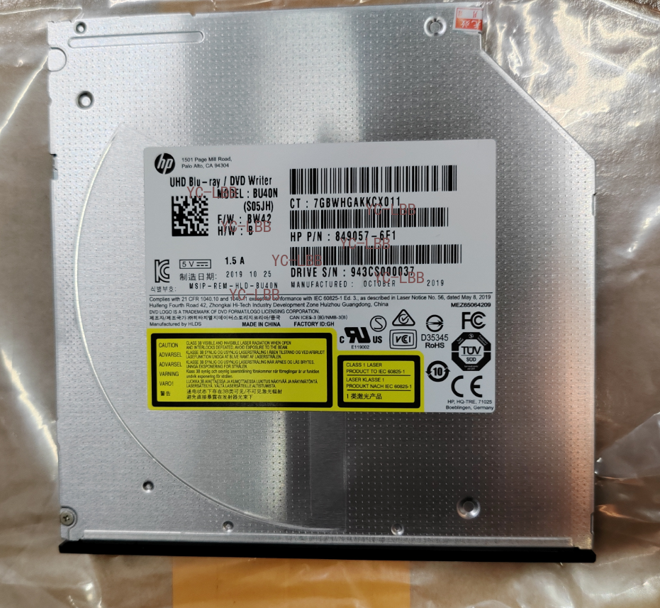 BU40N Internal 9.5mm SATA Blu-ray DVD M Disc Writer Laptop PC