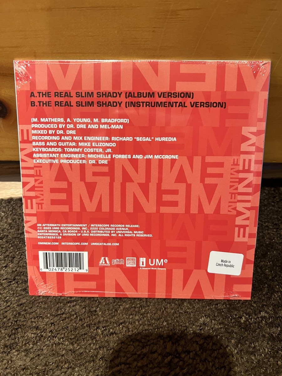 EMINEM THE REAL SLIM SHADY 