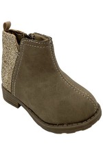 Carter's Toddler's Girl Liana Short Glitter Accented Boots Taupe