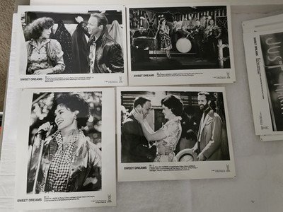 1985 Sweet Dreams Patsy Cline Jessica Lange 12 Movie Photos PROMO PRESS KIT LOT