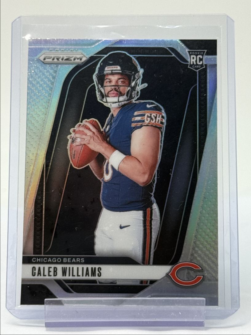CALEB WILLIAMS 2024 PANINI PRIZM ROOKIE SILVER VARIATION BEARS RC Q3900